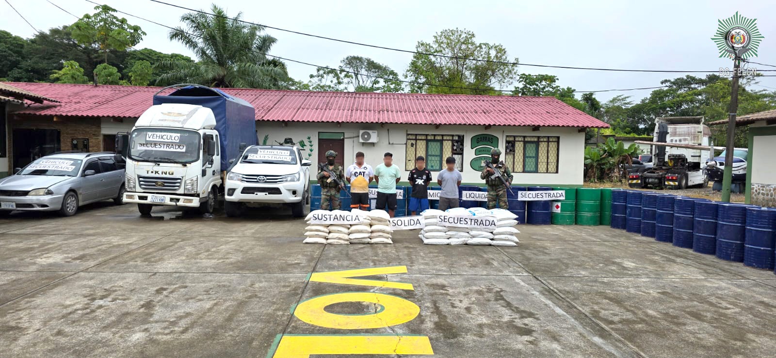 SECUESTRO DE SUSTANCIAS QUÍMICAS