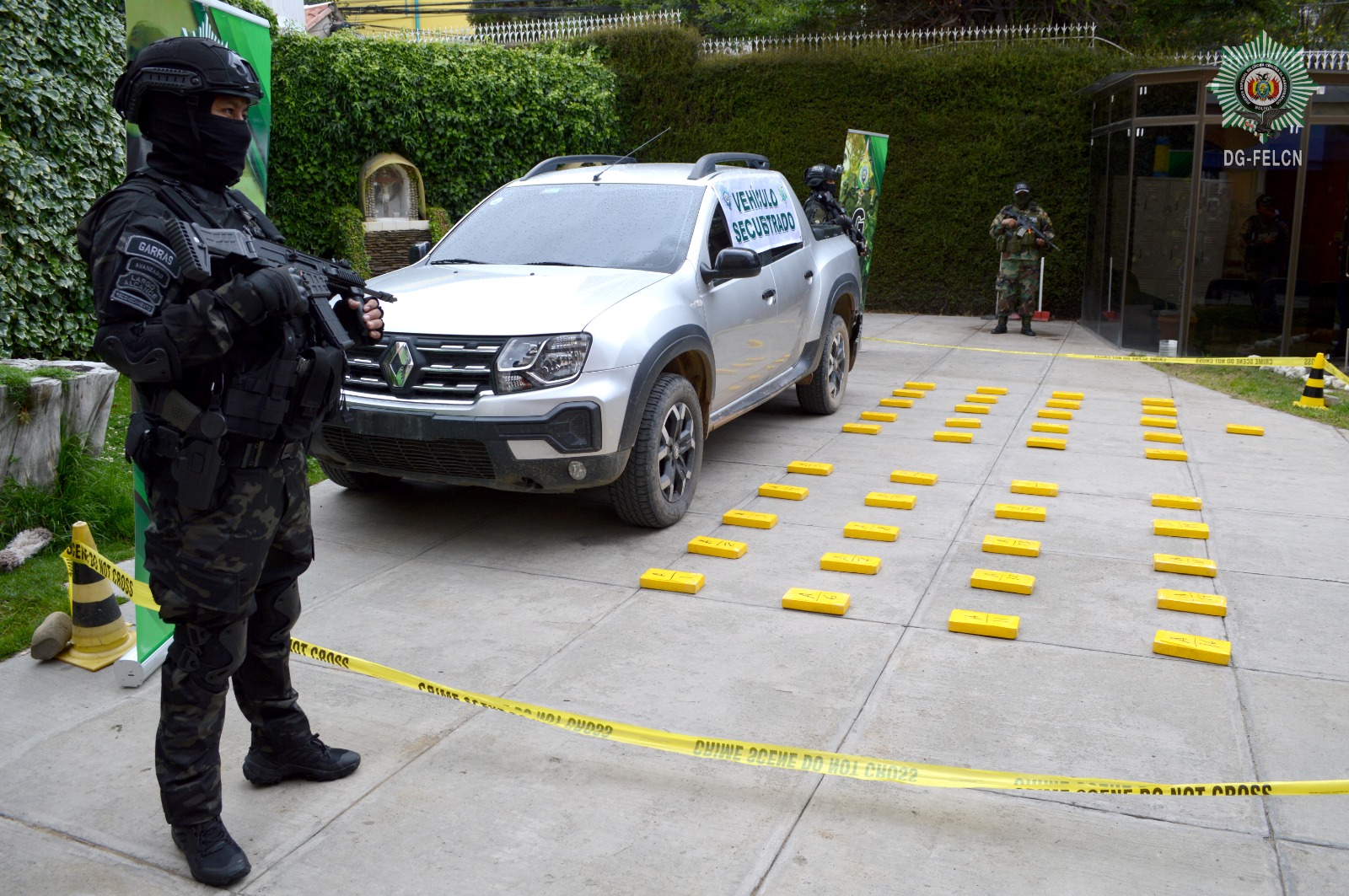 FELCN REFUERZA ACCIONES CONTRA EL NARCOTRÁFICO EN LA PAZ Y COCHABAMBA