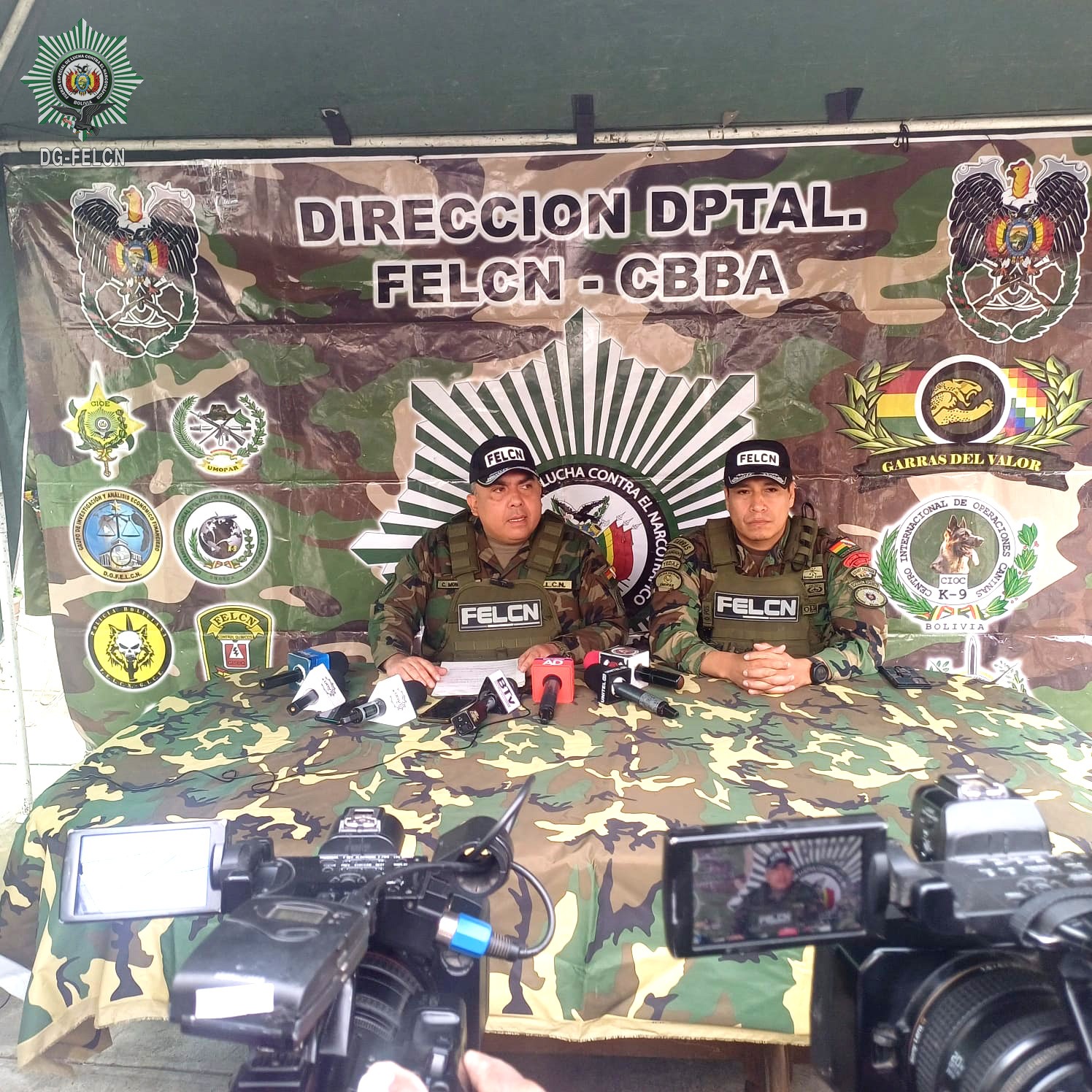 FELCN PRESENTA RESULTADOS DE OPERATIVOS EXITOSOS