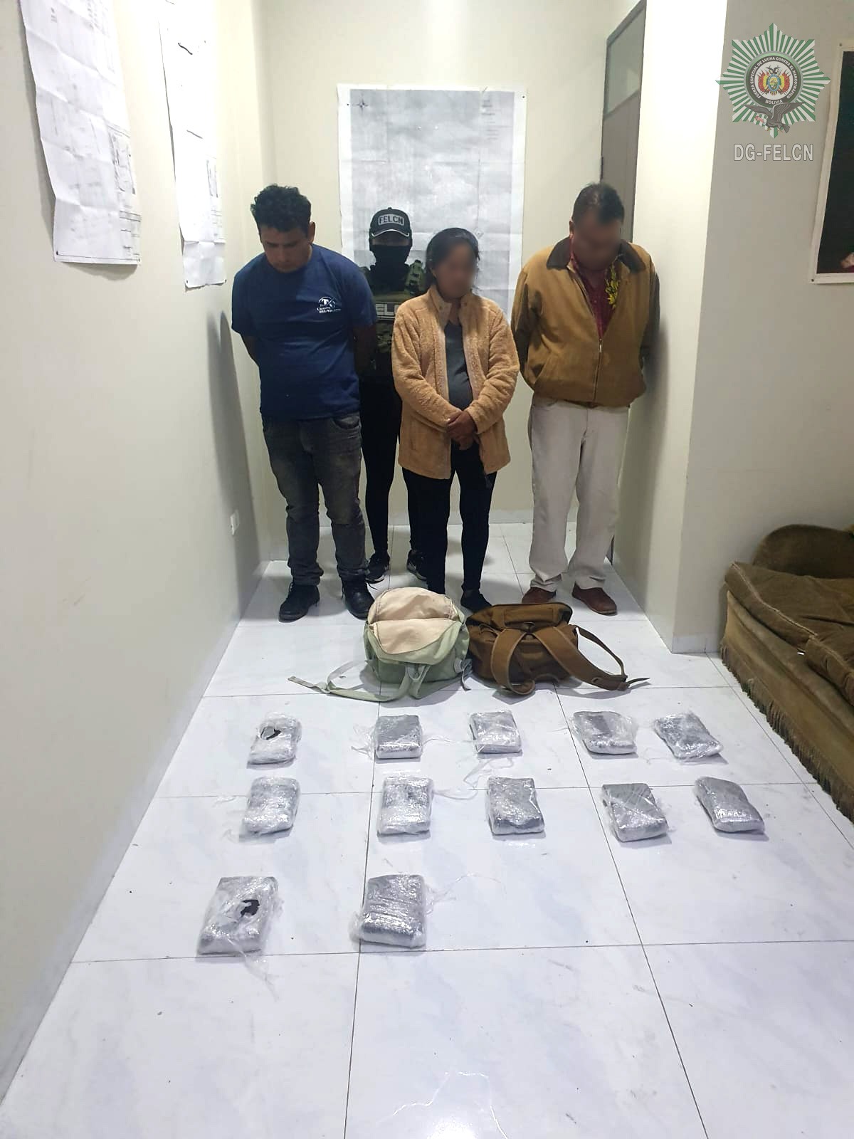 APREHENSIÓN DE TRES CIUDADANOS CON MARIHUANA