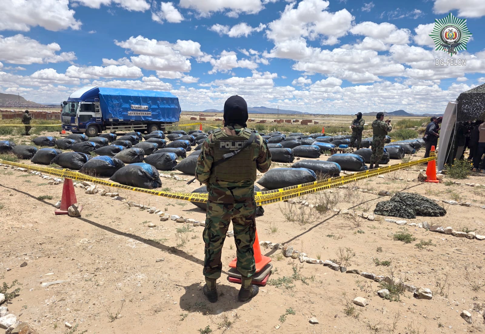 FELCN PRESENTA RESULTADOS DE OPERATIVOS CONTRA EL NARCOTRÁFICO