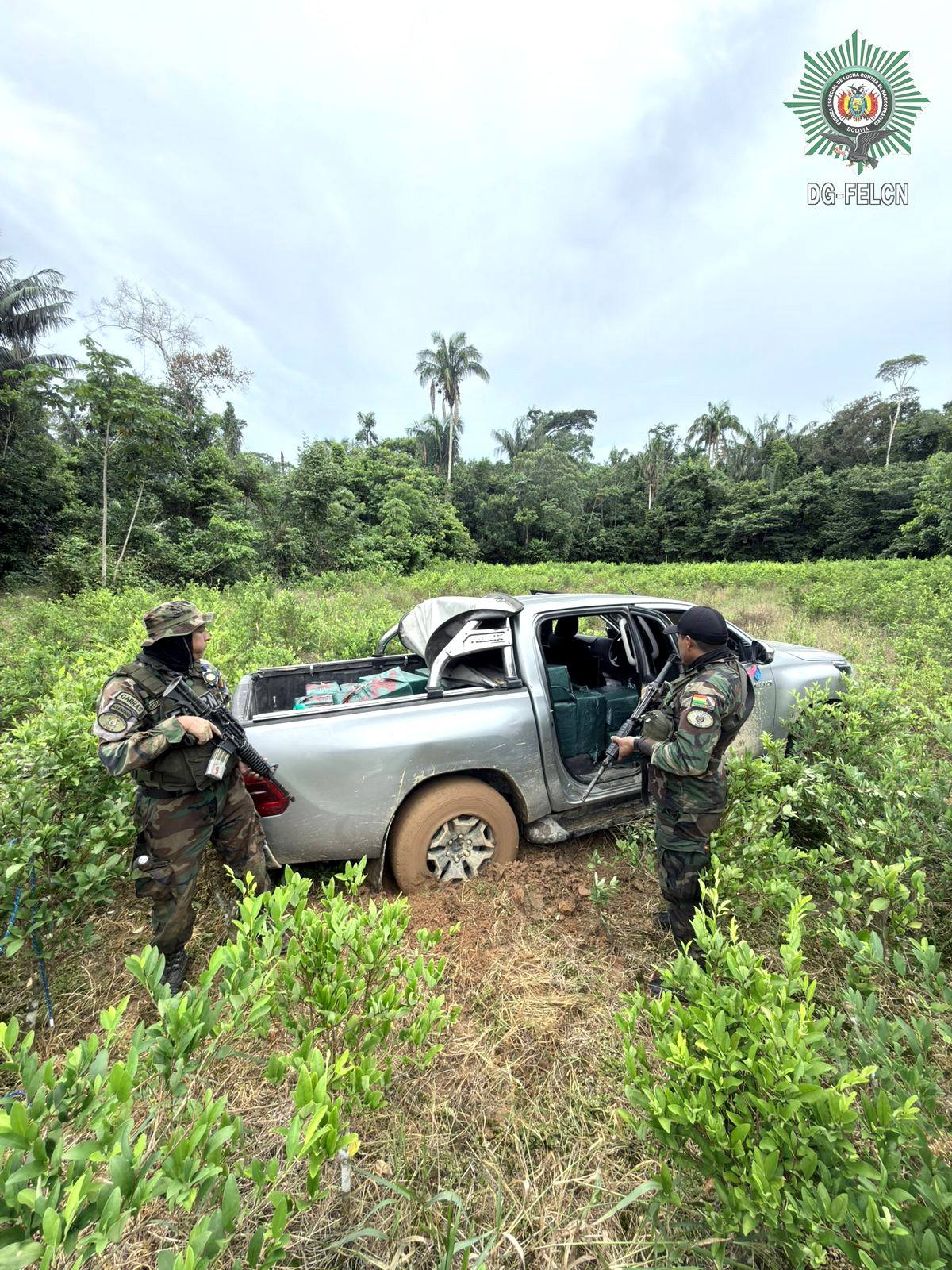 FELCN FRUSTRA OPERACIÓN AÉREA Y SECUESTRA SUSTANCIA CONTROLADA