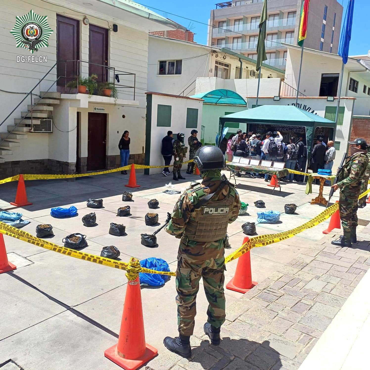 OPERATIVOS EN COCHABAMBA DEJAN RESULTADOS CONTRA EL NARCOTRÁFICO