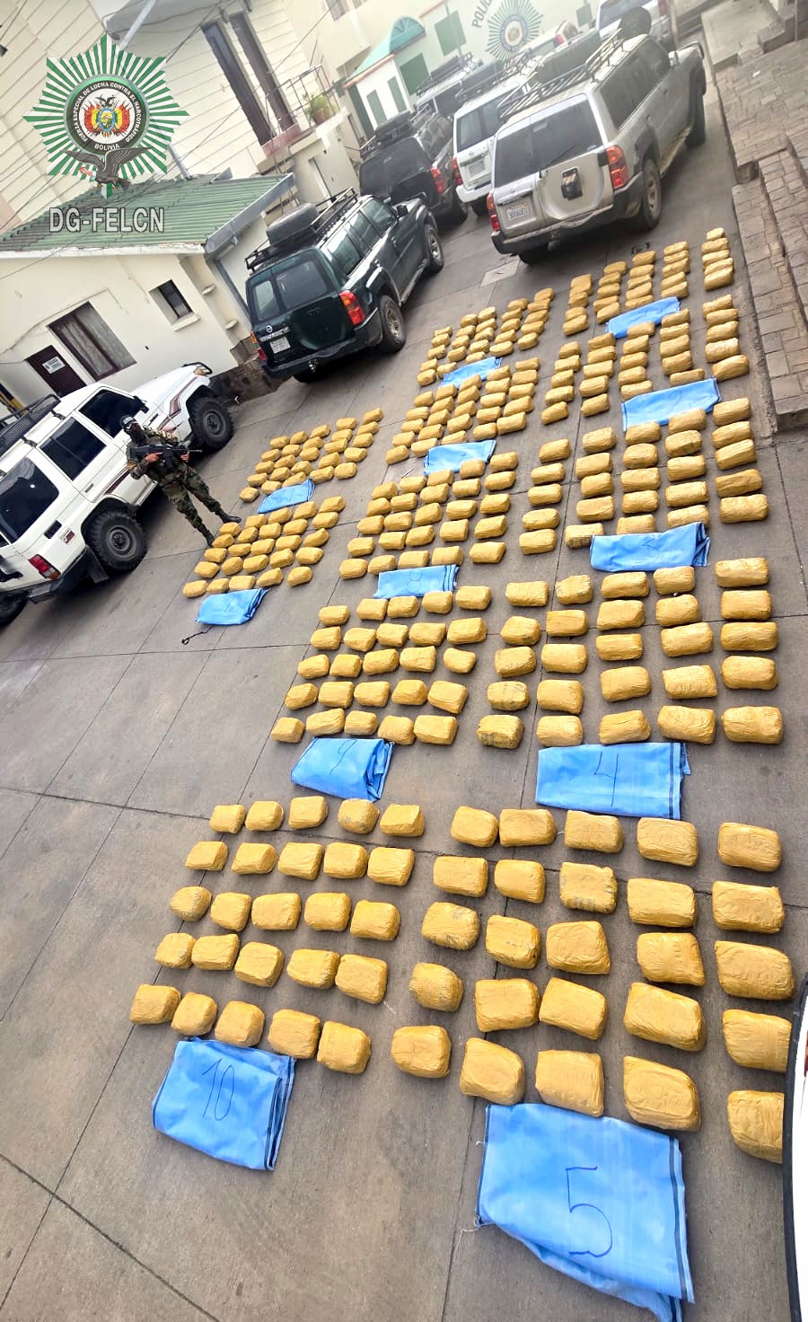 SECUESTRAN MAS DE 298 PAQUETES DE MARIHUANA