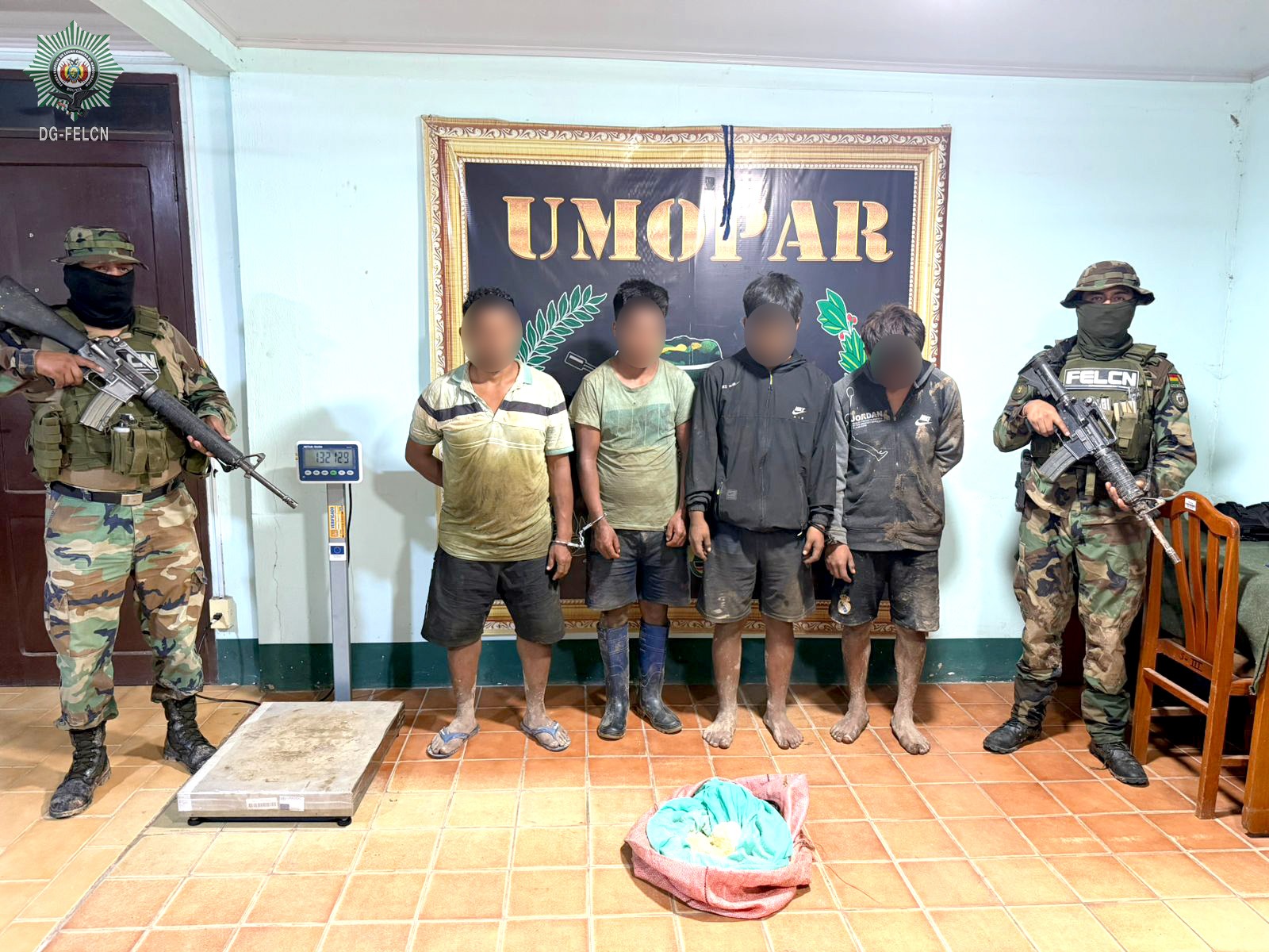 DESTRUCCIÓN E INCINERACIÓN DE FÁBRICA MÓVIL DE PASTA BASE DE COCAÍNA