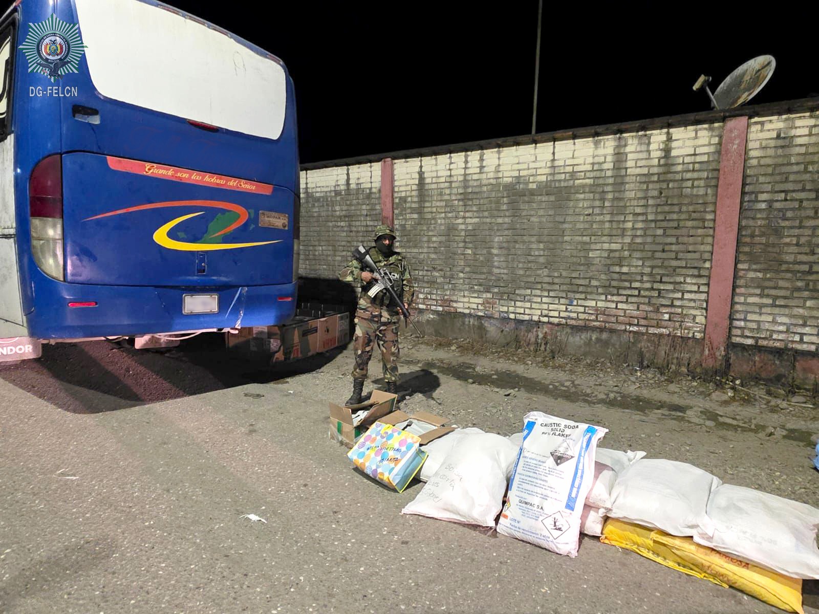 SECUESTRO DE SUSTANCIAS QUÍMICAS ILEGALES