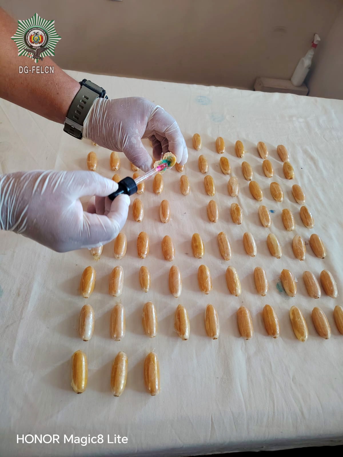 APREHENDEN A CIUDADANOS CON CÁPSULAS DE COCAÍNA