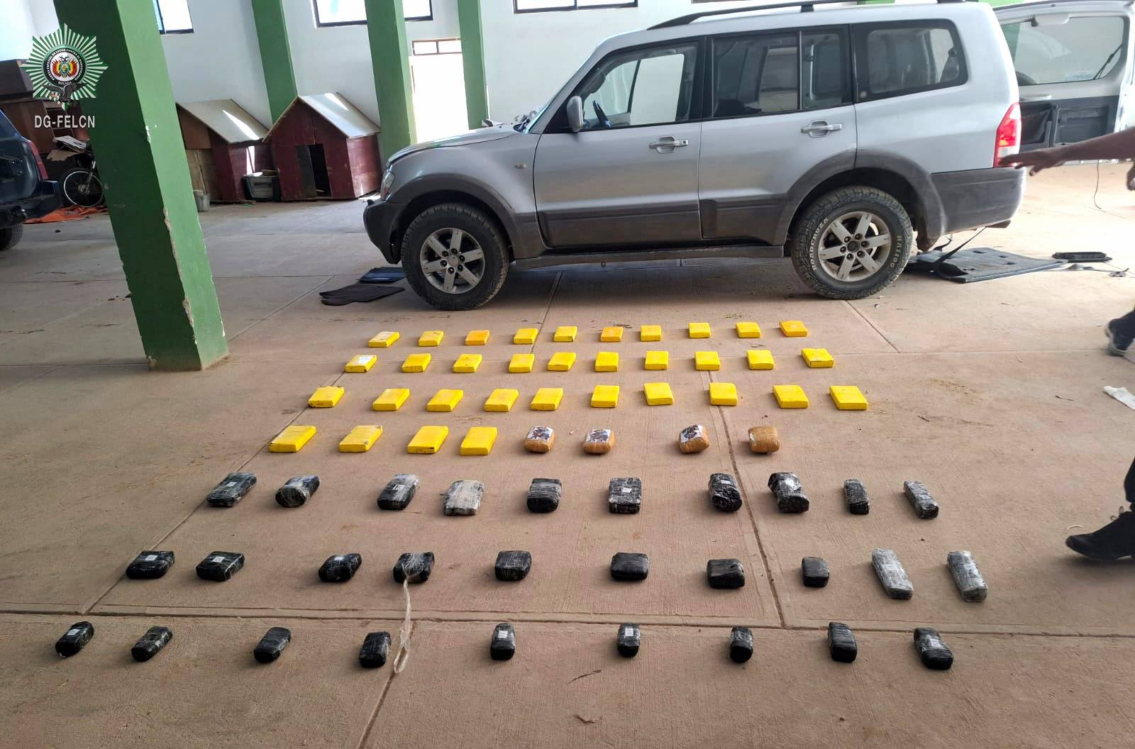 INTERCEPTAN VEHÍCULO CON SUSTANCIAS EN ZONA FRONTERIZA