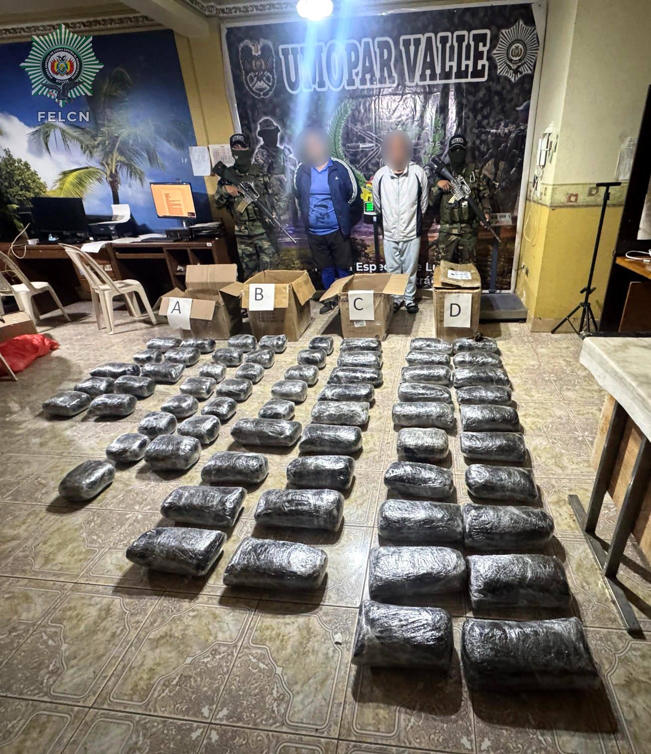 APREHENDIDOS POR TRÁFICO DE MARIHUANA