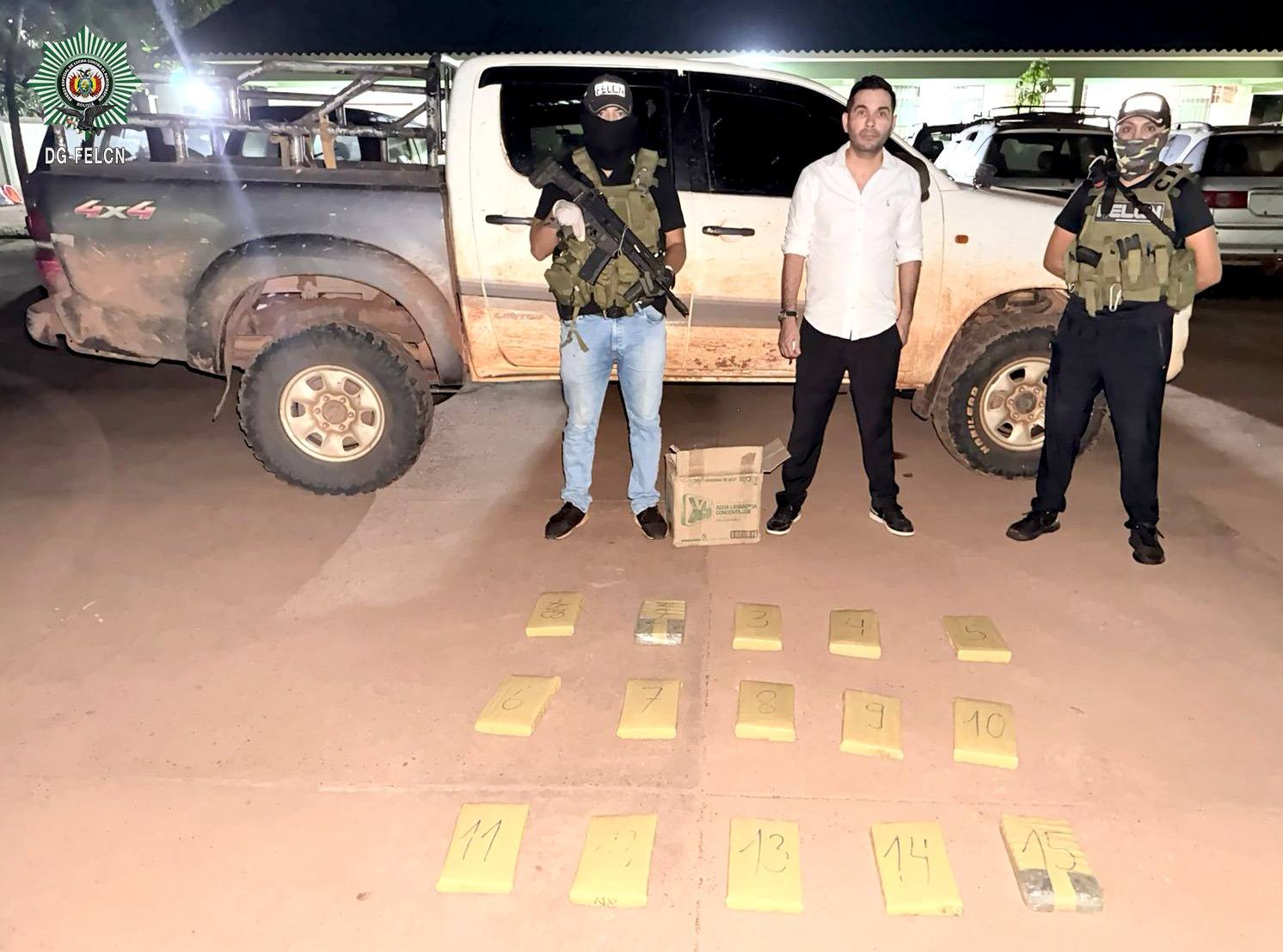 INTERCEPTAN VEHÍCULO CON MARIHUANA