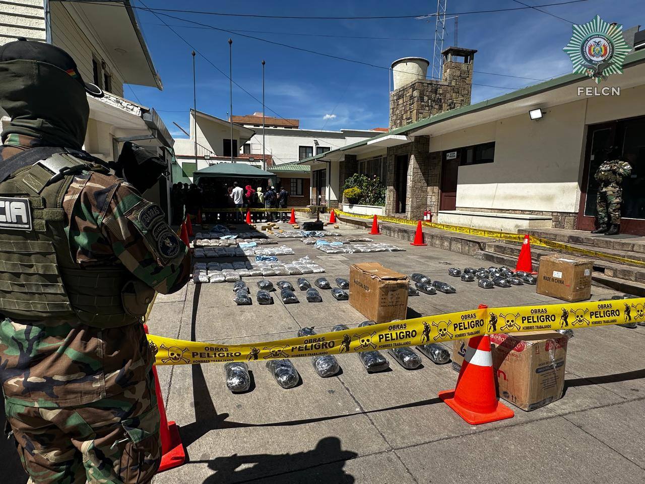 FELCN PRESENTA RESULTADOS DE OPERATIVOS ANTIDROGA