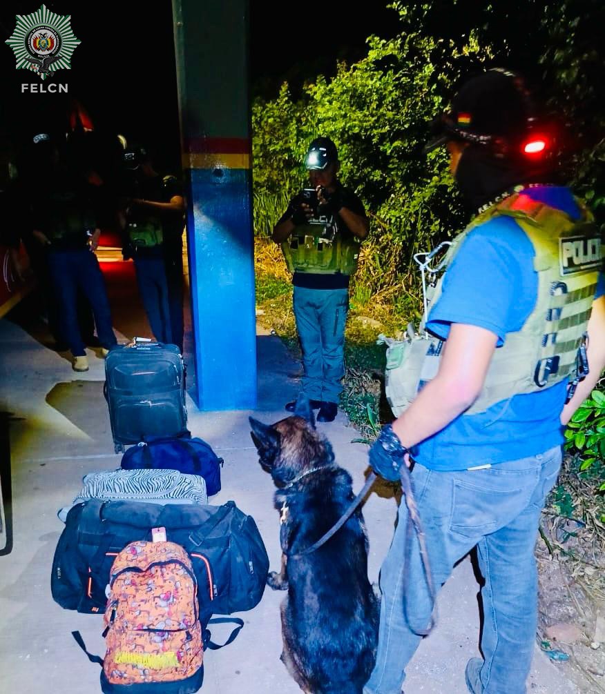 CAN “TAUROS” DETECTA SUSTANCIAS CONTROLADAS EN EQUIPAJE DE MANO