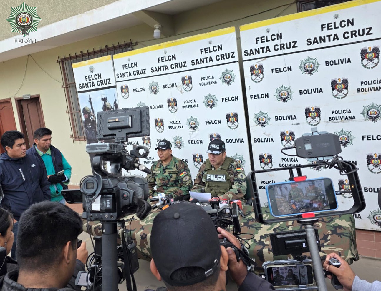 FELCN INFORMA RESULTADOS EN CONFERENCIA DE PRENSA