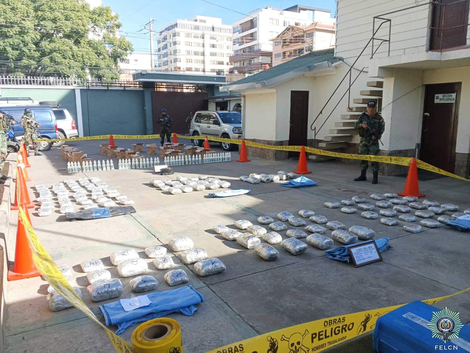 FELCN LOGRA IMPORTANTES RESULTADOS EN OPERATIVOS EN COCHABAMBA