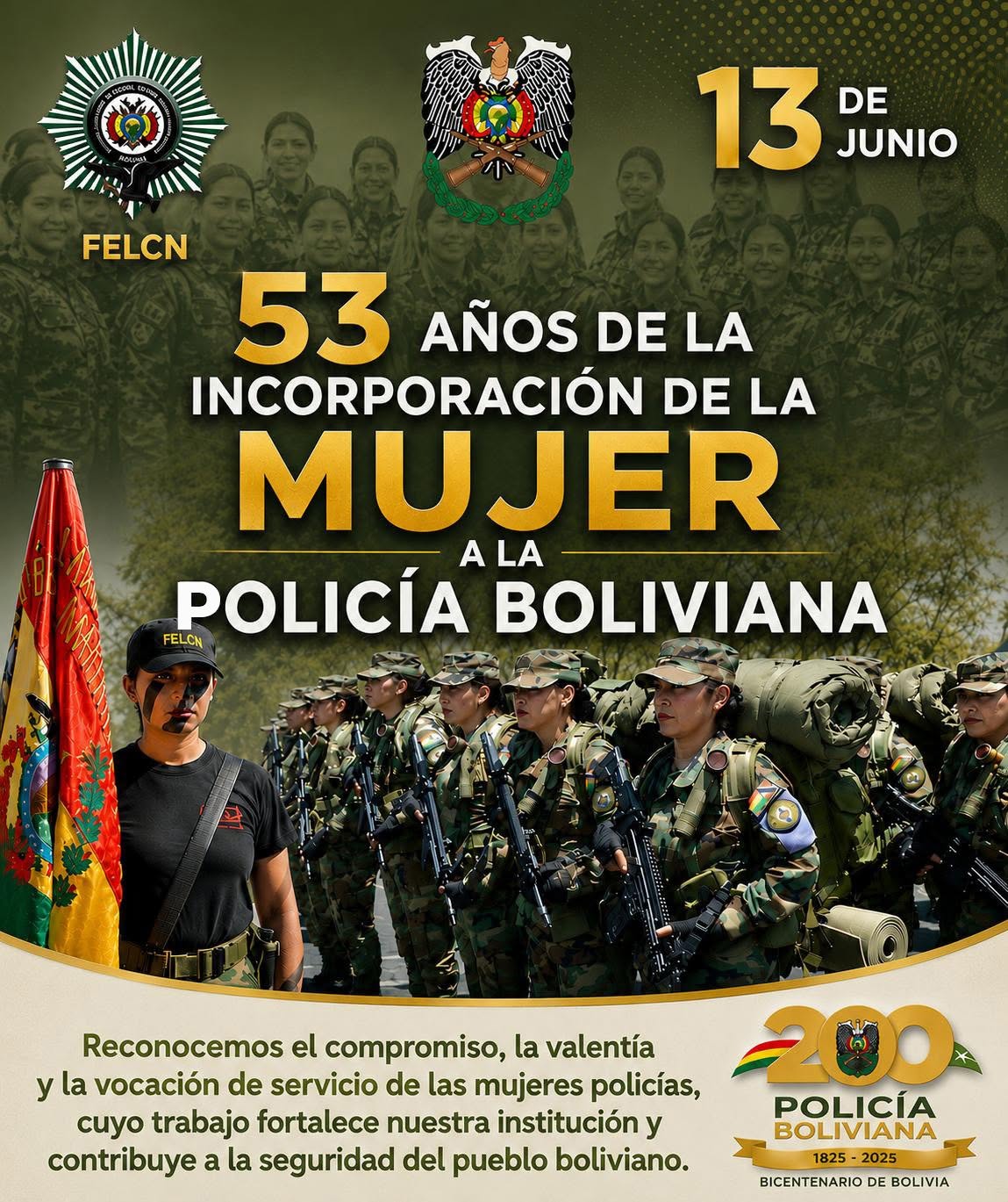 ¡¡53 AÑOS DE COMPROMISO, DISCIPLINA Y VOCACIÓN FEMENINA!!