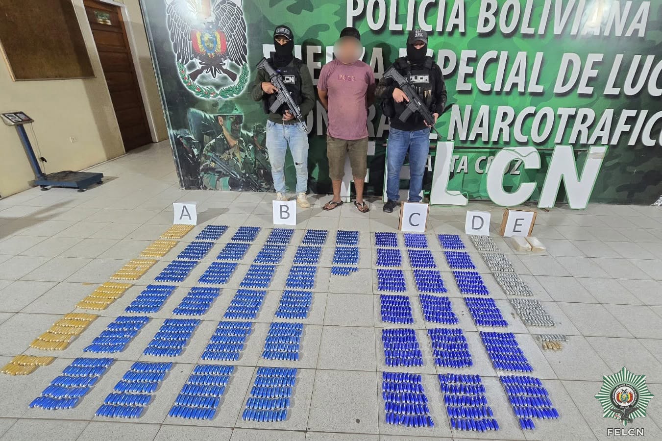FELCN SECUESTRA MÁS DE 2.690 CÁPSULAS Y COCAÍNA BASE