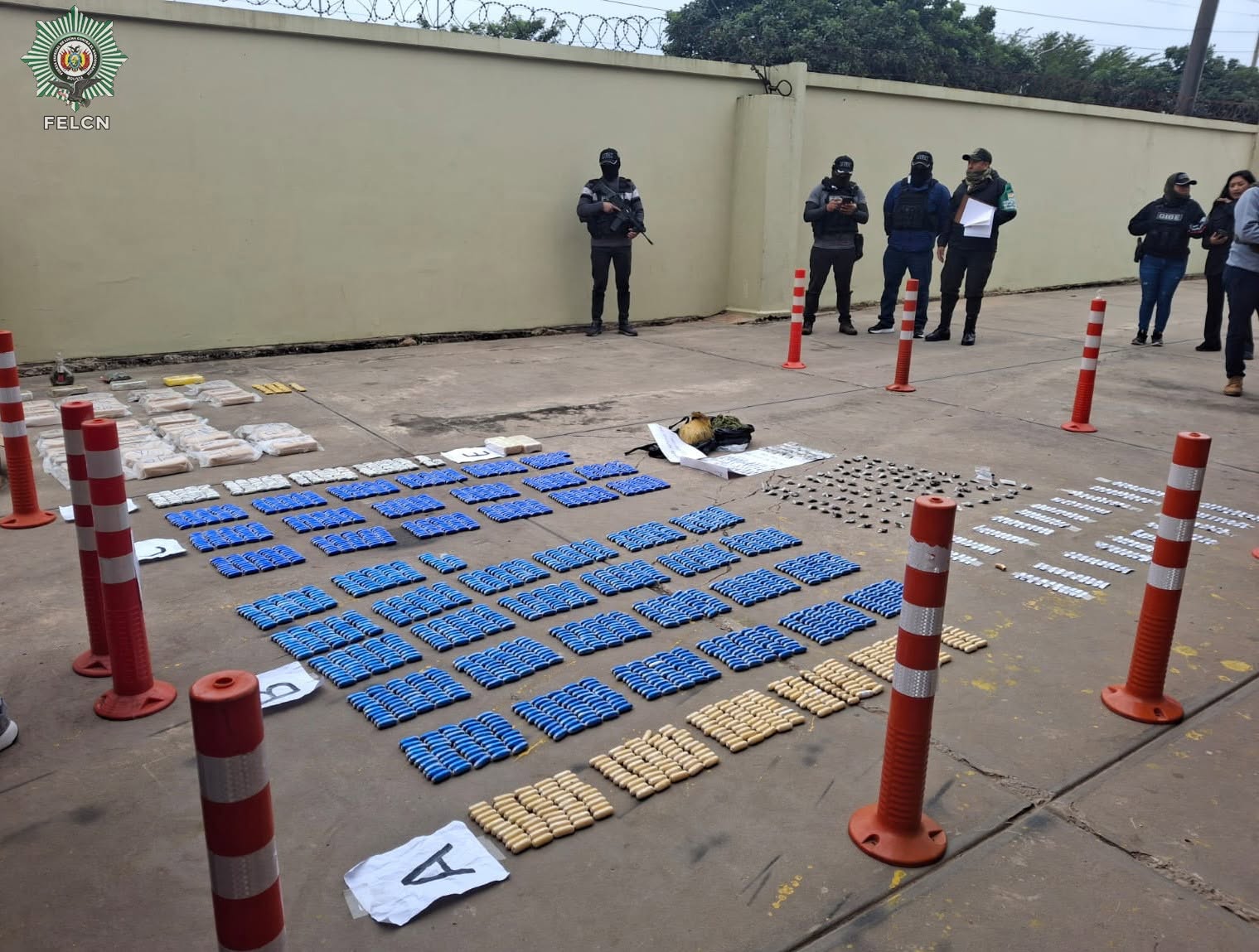 FELCN PRESENTA RESULTADOS DE OPERATIVOS ANTIDROGA