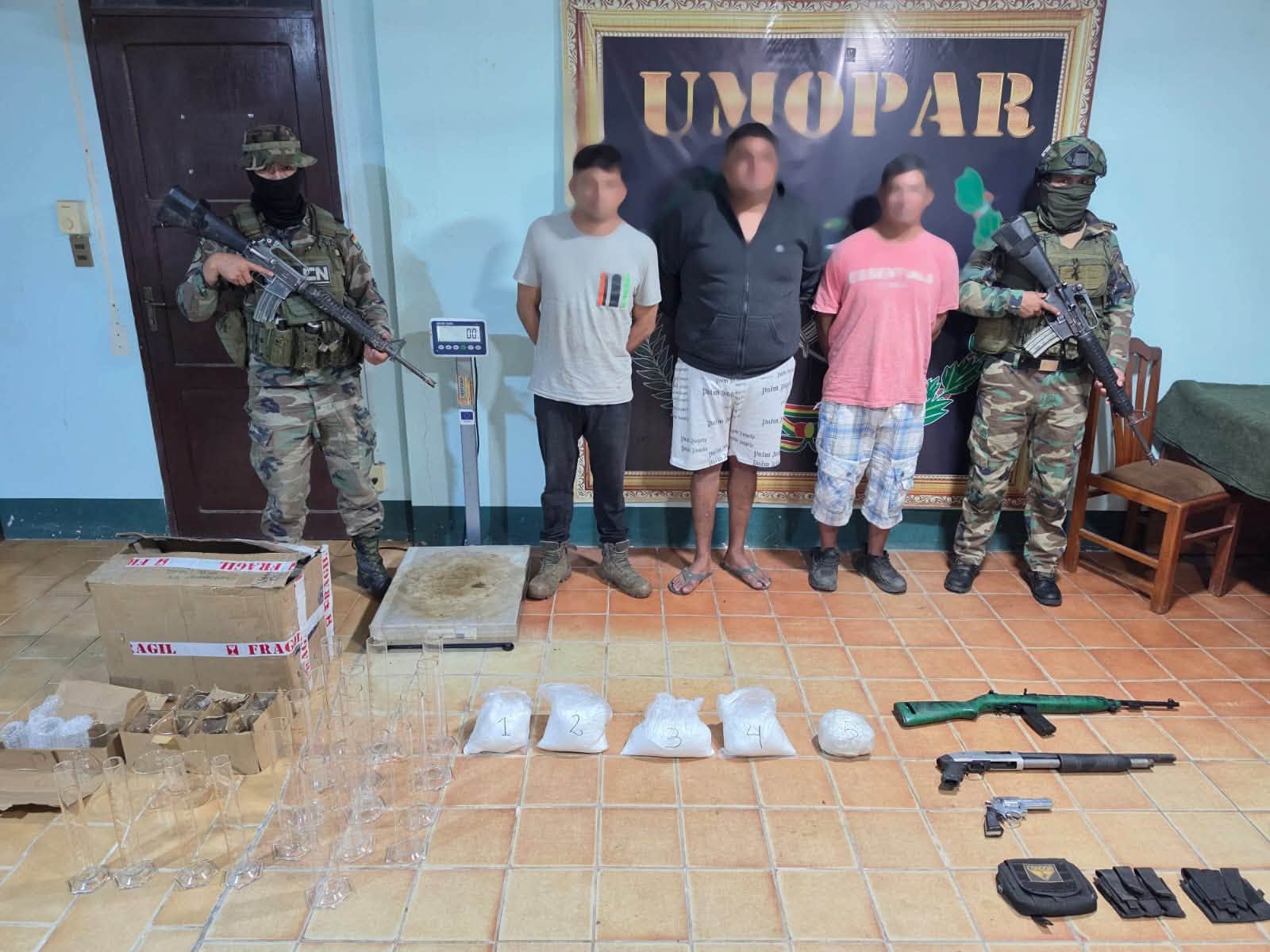 MEGAOPERATIVO DESARTICULA RED DE NARCOTRÁFICO