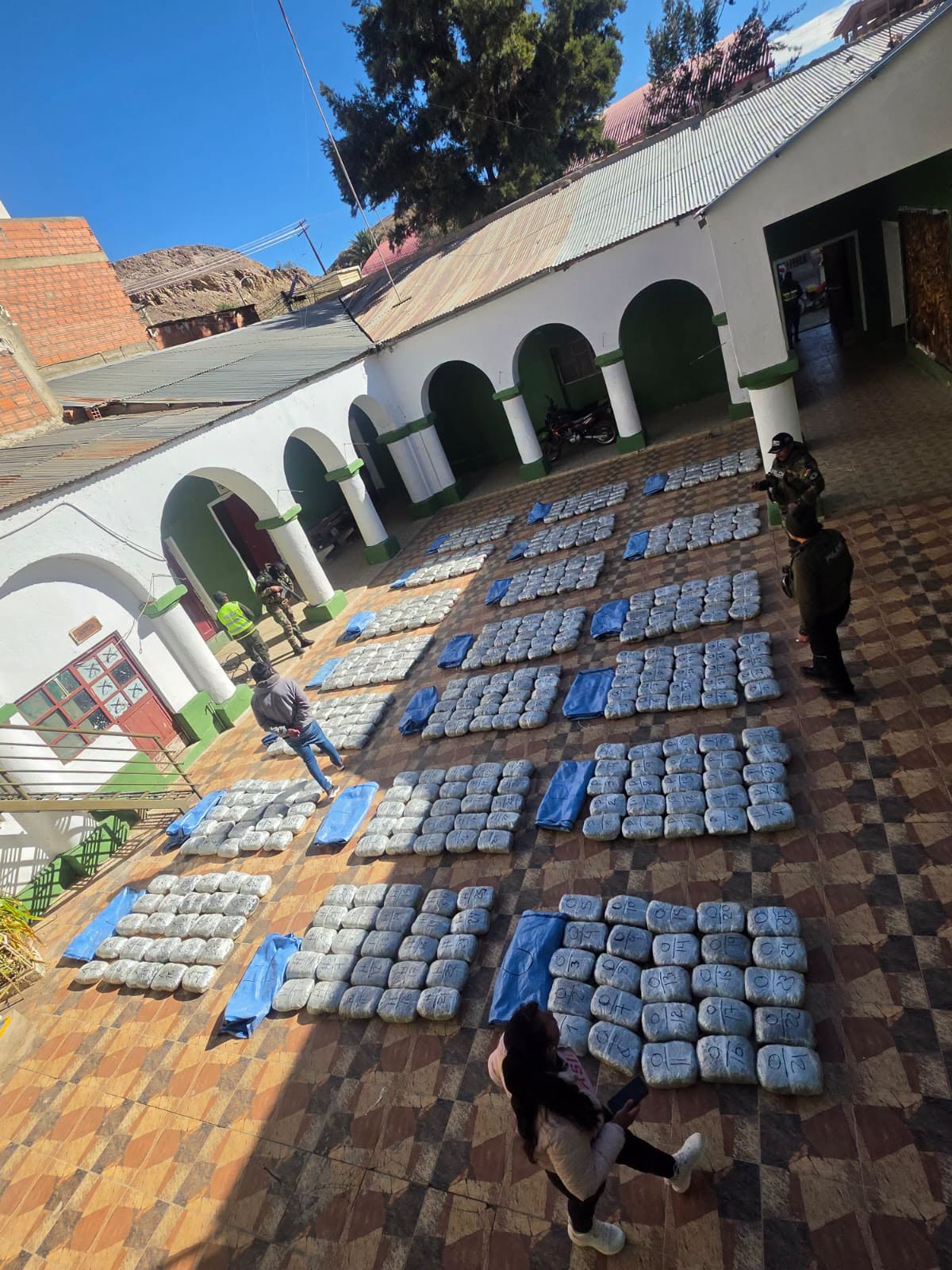 FELCN APREHENDE A UNA PERSONA POR TRANSPORTE DE MARIHUANA